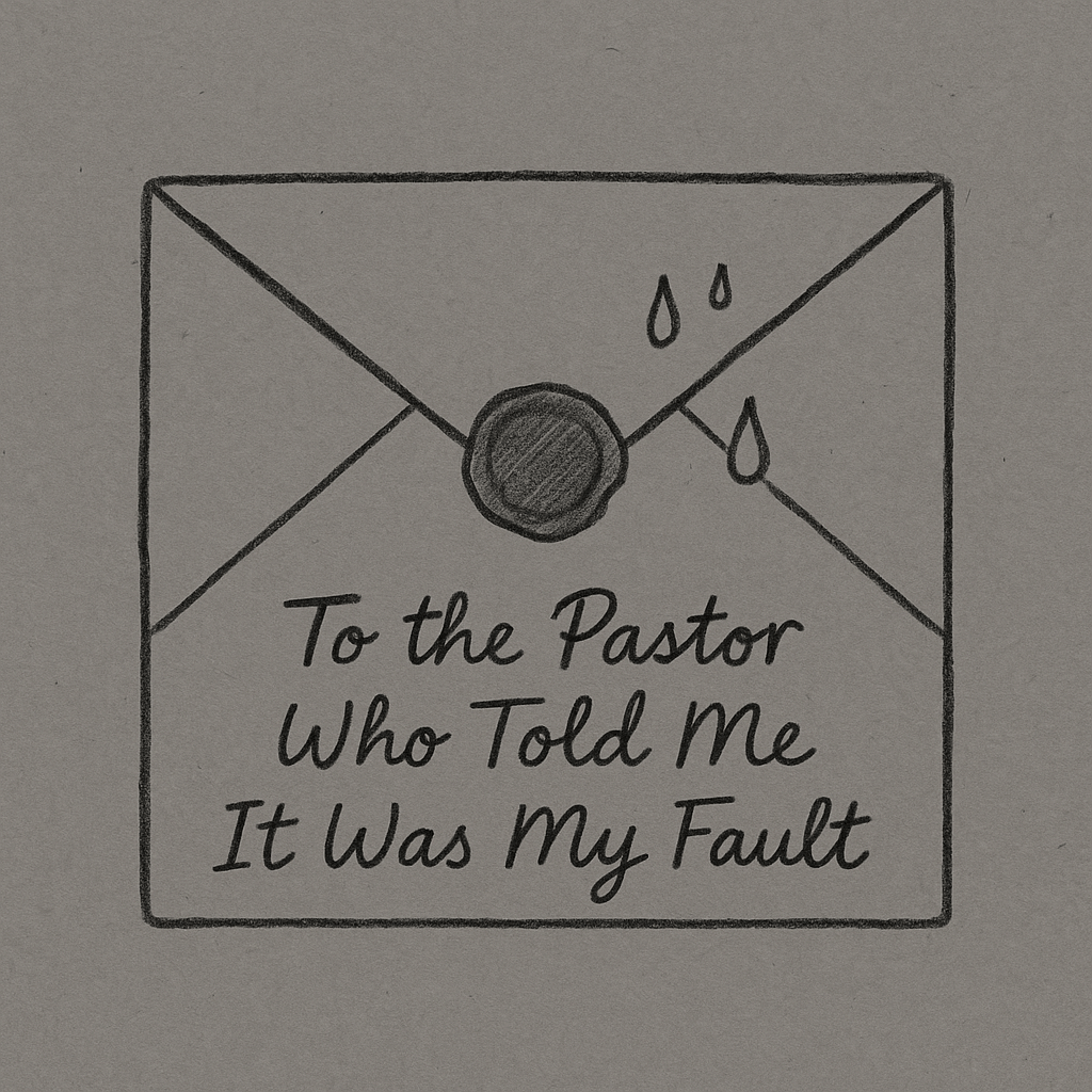 To the Pastor Who Told Me It Was My&nbsp;Fault